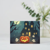 Invitation de la fête d'Halloween (Debout devant)