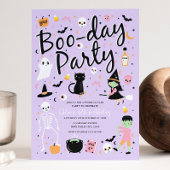 Invitation de la fête d'Halloween