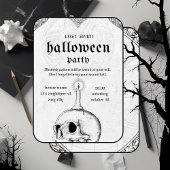 Invitation de la fête d'Halloween