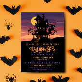 Invitation de la fête d'Halloween