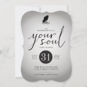 Invitation de la fête d'Halloween (Devant)