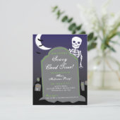 Invitation de la fête d'Halloween (Debout devant)