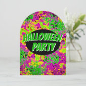 Invitation de la fête d'Halloween (Debout devant)