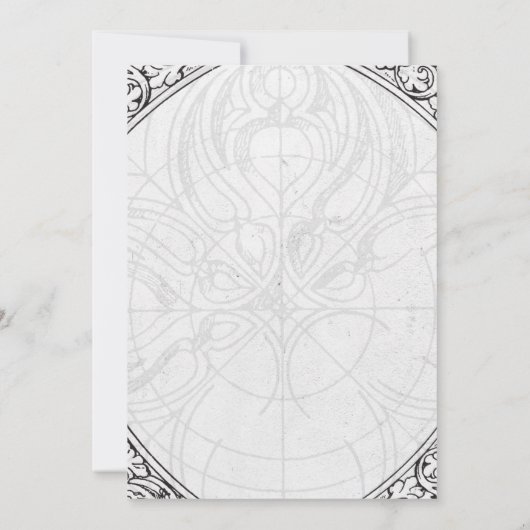 Invitation de la fête d'Halloween (Dos)