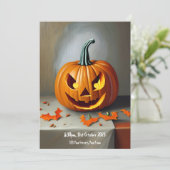 Invitation de la fête d'Halloween (Debout devant)
