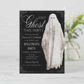 Invitation de la fête d'Halloween (Debout devant)