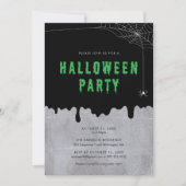 Invitation de la fête d'Halloween (Devant)