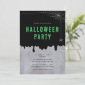 Invitation de la fête d'Halloween (Debout devant)