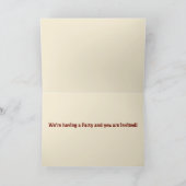 Invitation de la fête d'Halloween (Intérieur)