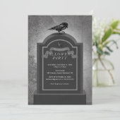 Invitation de la fête d'Halloween (Debout devant)