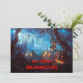 Invitation de la fête d'Halloween (Debout devant)