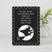 Invitation de la fête d'Halloween (Debout devant)