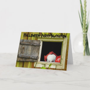 Invitation de la fête d'Halloween. Carte