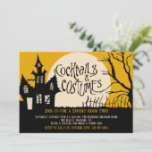 Invitation de la fête d'Halloween de Burton (Debout devant)