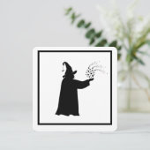 Invitation de la fête d'Halloween de l'Assistant (Debout devant)