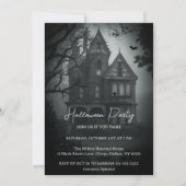 Invitation de la fête d'Halloween déplaisante (Devant)