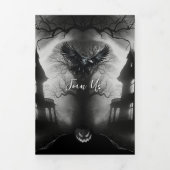 Invitation de la fête d'Halloween du Manoir de Mac (Page de couverture)