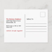 Invitation de la fête d'Halloween Eerie Goth Doll (Dos)