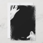 Invitation de la fête d'Halloween éffrayant (Dos)