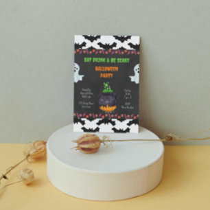 Invitation de la fête d'Halloween éffrayante