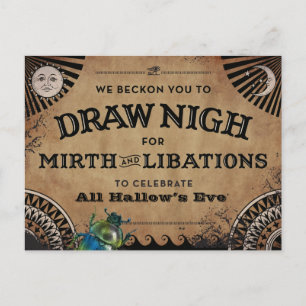 Invitation de la fête d'Halloween   Esthétique égy