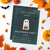 Invitation de la fête d'Halloween fantôme