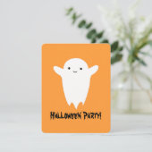 Invitation de la fête d'Halloween Ghost (Debout devant)