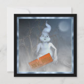 Invitation de la fête d'Halloween Invitation Ghoos (Devant)