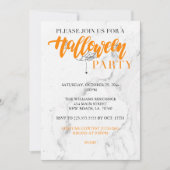 Invitation de la fête d'Halloween Spider (Devant)