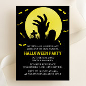 Invitation de la fête d'Halloween Zombie