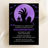 Invitation de la fête d'Halloween Zombie