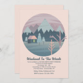 Invitation de la fête d'hiver (Devant / Derrière)