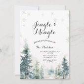 Invitation de la fête d'hiver Jingle & Mingle Mode (Devant)