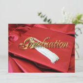 Invitation de la fête d'obtention du diplôme (Debout devant)