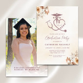 Invitation de la fête d'obtention du diplôme de l'