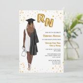 Invitation de la fête d'obtention du diplôme de l' (Debout devant)