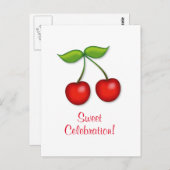 Invitation de la fête douce (Devant / Derrière)