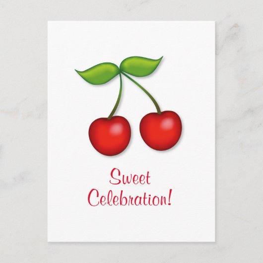 Invitation de la fête douce (Devant)