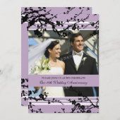 Invitation de la fête du 10e anniversaire de la fl (Devant / Derrière)