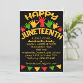 Invitation de la fête du 18e anniversaire (Debout devant)