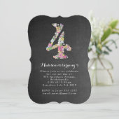 Invitation de la fête du 4e anniversaire des Fille (Debout devant)