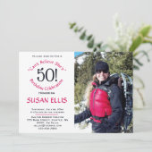 Invitation de la fête du 50e anniversaire (Debout devant)