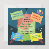 Invitation de la fête du bois d'oeuvre (Dos)