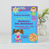 Invitation de la Fête du bois d'oeuvre du pyjama (Debout devant)