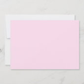 Invitation de la Fête du bois d'oeuvre du pyjama (Dos)