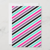 Invitation de la Fête du Bowling (Dos)