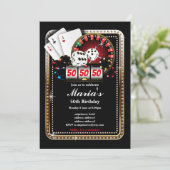 Invitation de la fête du casino, Poker (Debout devant)
