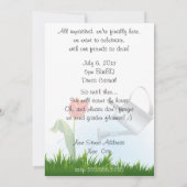 Invitation de la Fête du Chauffage du Jardin Whimi (Dos)