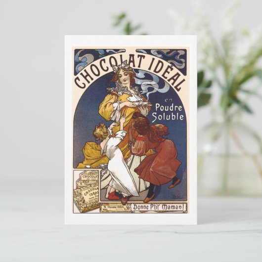 Invitation de la fête du chocolat (Debout devant)