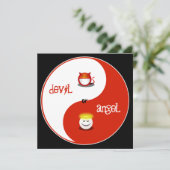 Invitation de la fête du Ciel ou de l'Enfer (Debout devant)